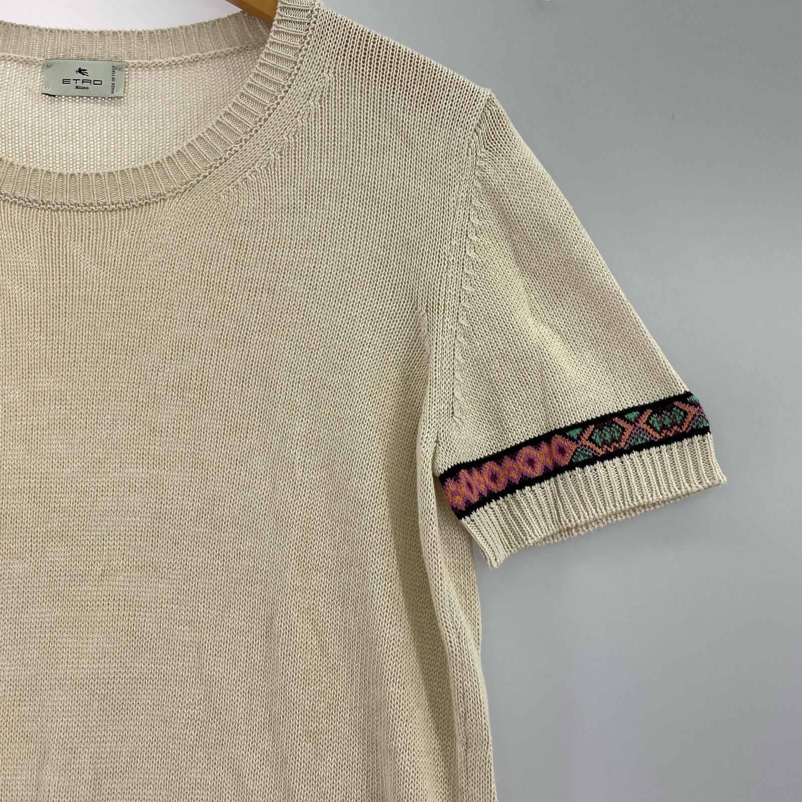 半袖Ｔシャツ シルク混S/Sニット ベージュ 44 44 ベージュ