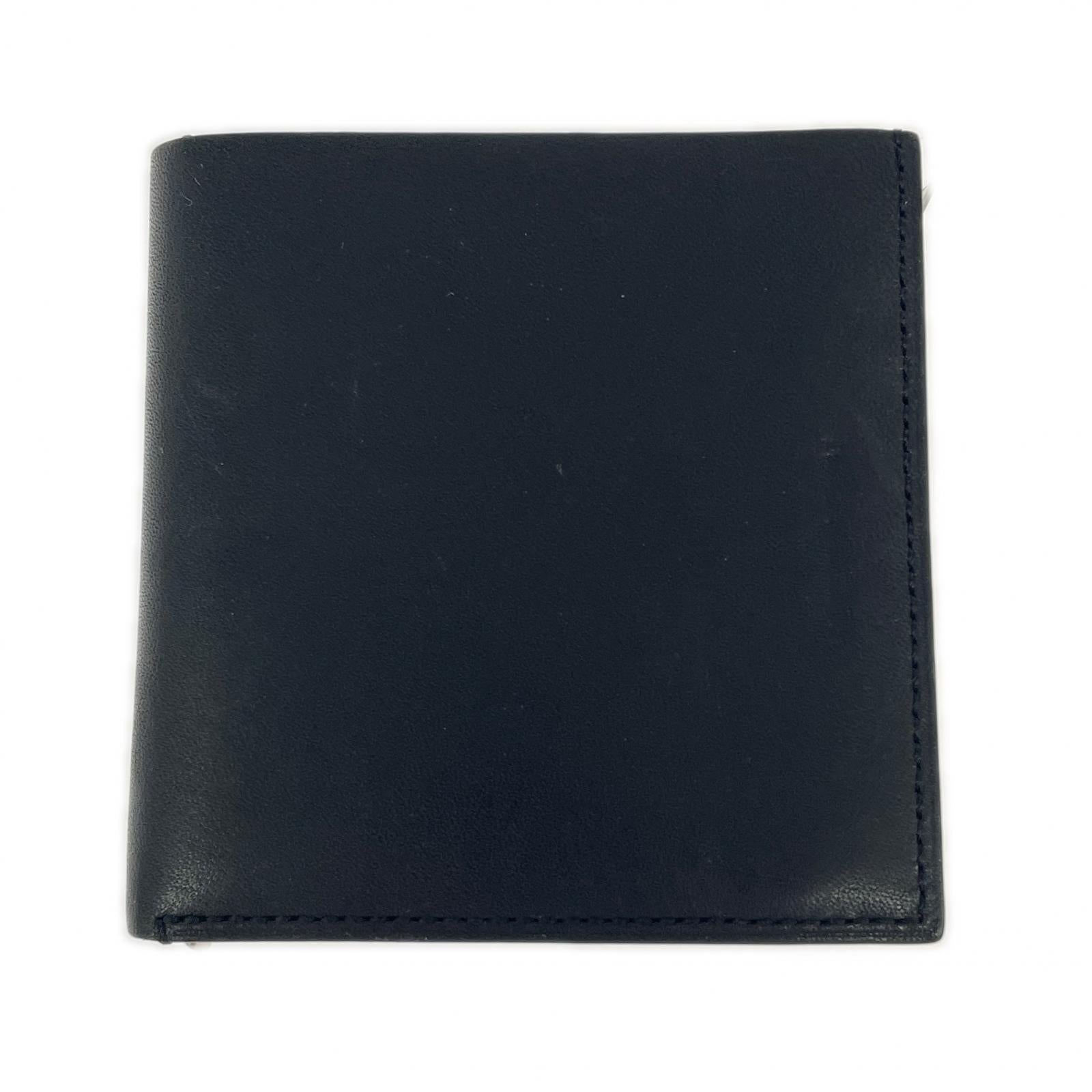 コンパクトウォレット ED ROBERT JUDSON Binder Half Wallet 黒 ブラック