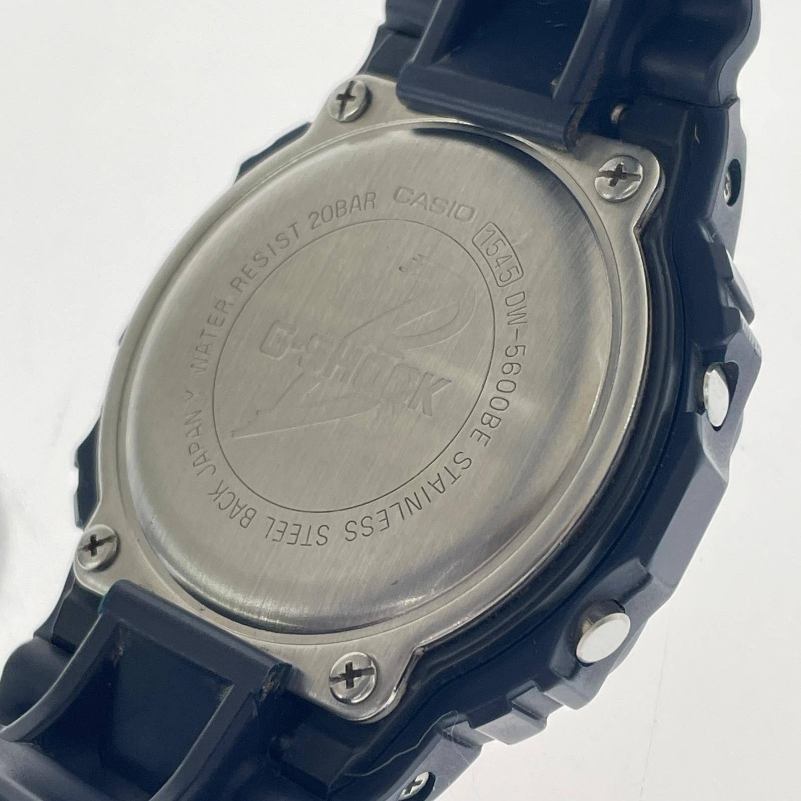 腕時計 ×BEAMS DW-5600BE デジタル クォーツ腕時計 ネイビー