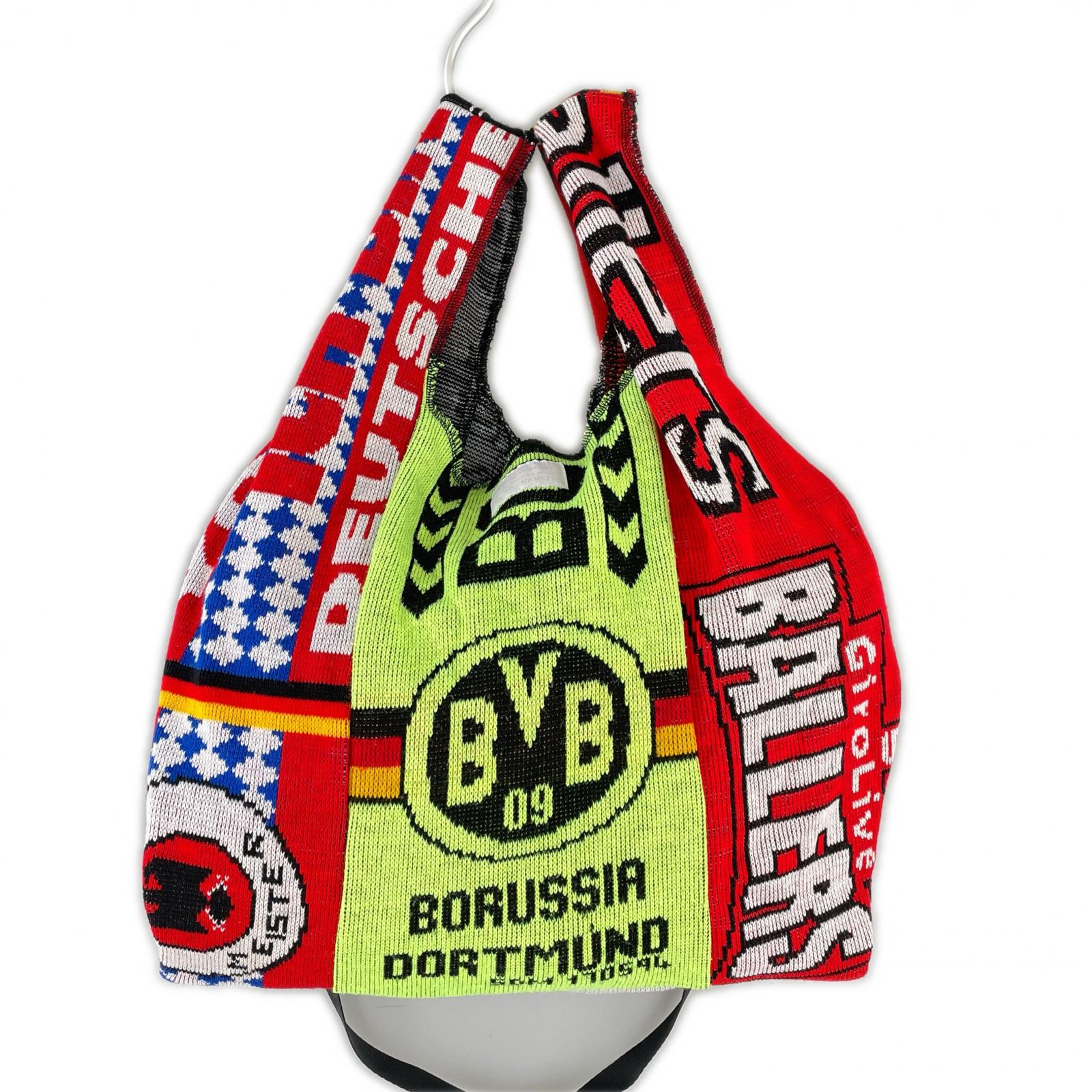 ショルダーバッグ CHANGES VINTAGE SOCCER SCARF BAG マルチカラー