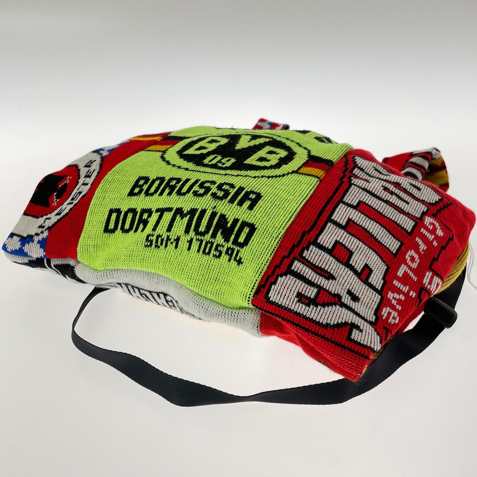 ショルダーバッグ CHANGES VINTAGE SOCCER SCARF BAG マルチカラー