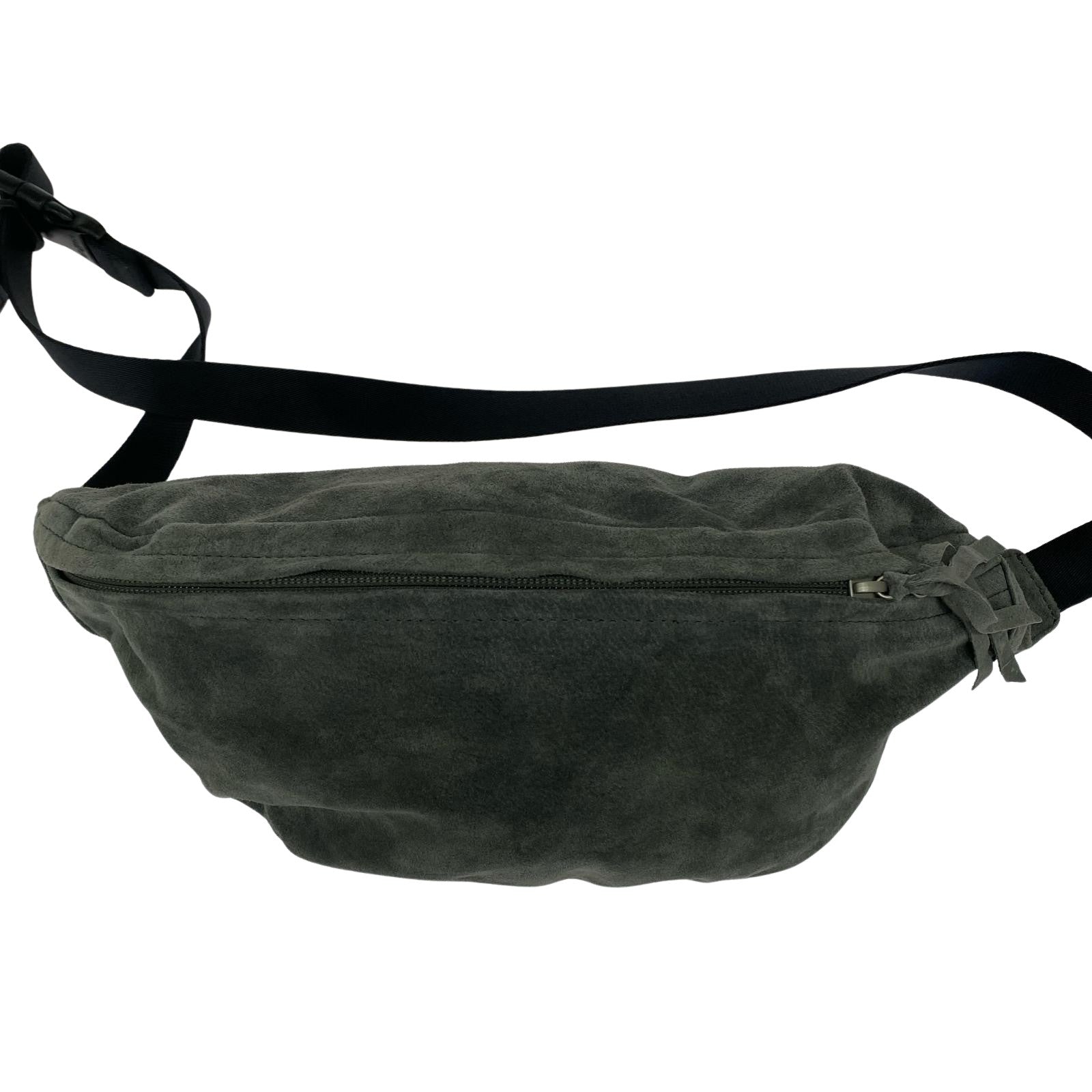 ボディバッグ pig waist pouch bag グレー グレー