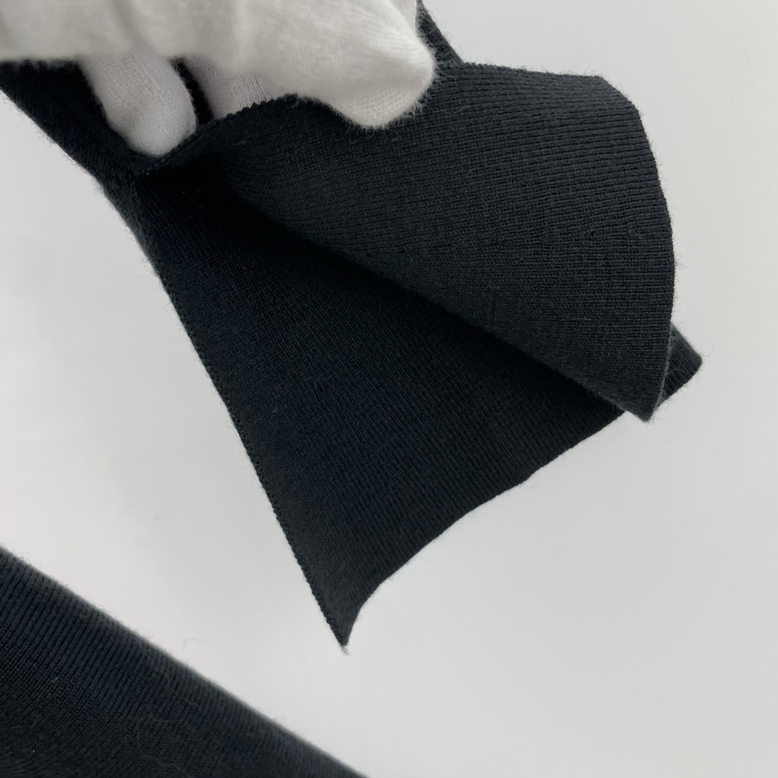 ワンピース DOROTHEE SCHUMACHER ニットL/Sワンピース 黒