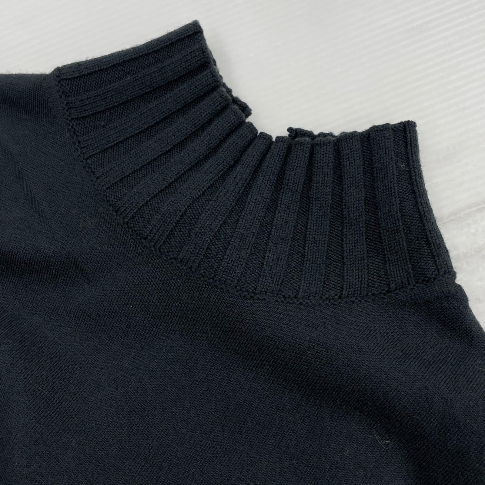 ワンピース DOROTHEE SCHUMACHER ニットL/Sワンピース 黒