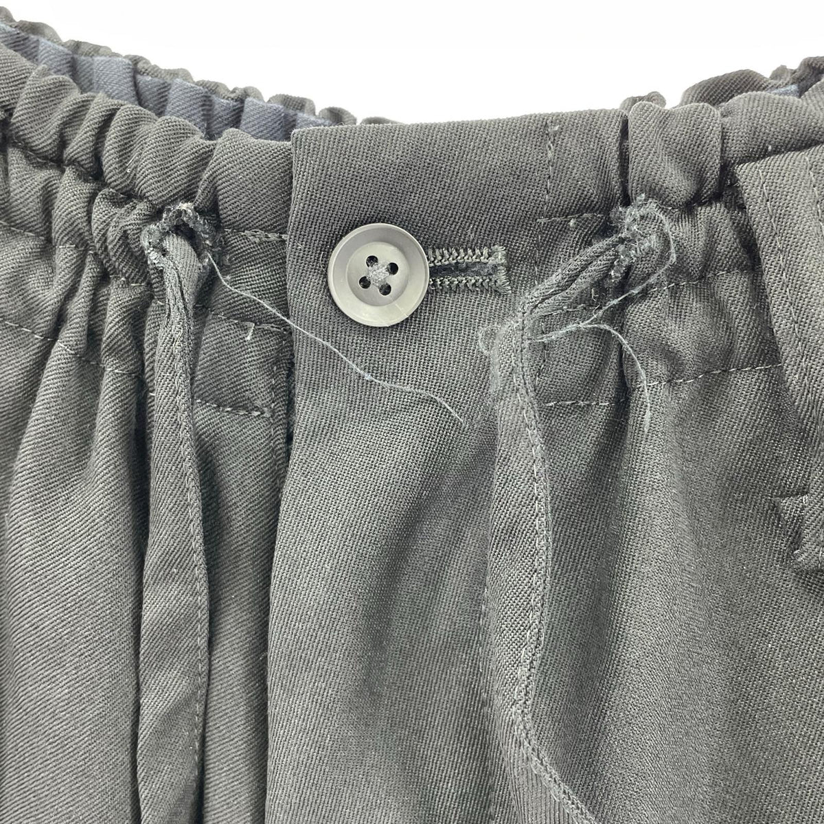 パンツ Yohji Yamamoto POUR HOMME ウールギャバ 定番サルエルパンツ 3 ブラック 3 ブラック