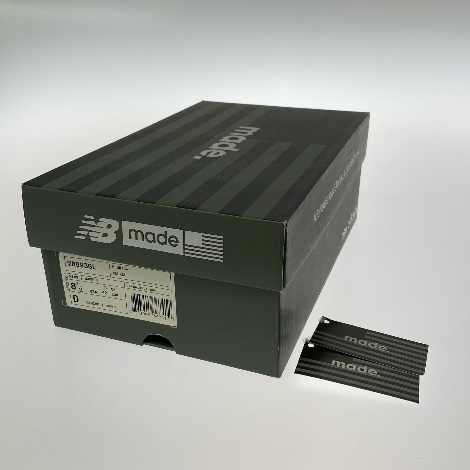スニーカー MR993GL グレー 8.5 26.5cm (US8 1/2 UK8 EU43) グレー