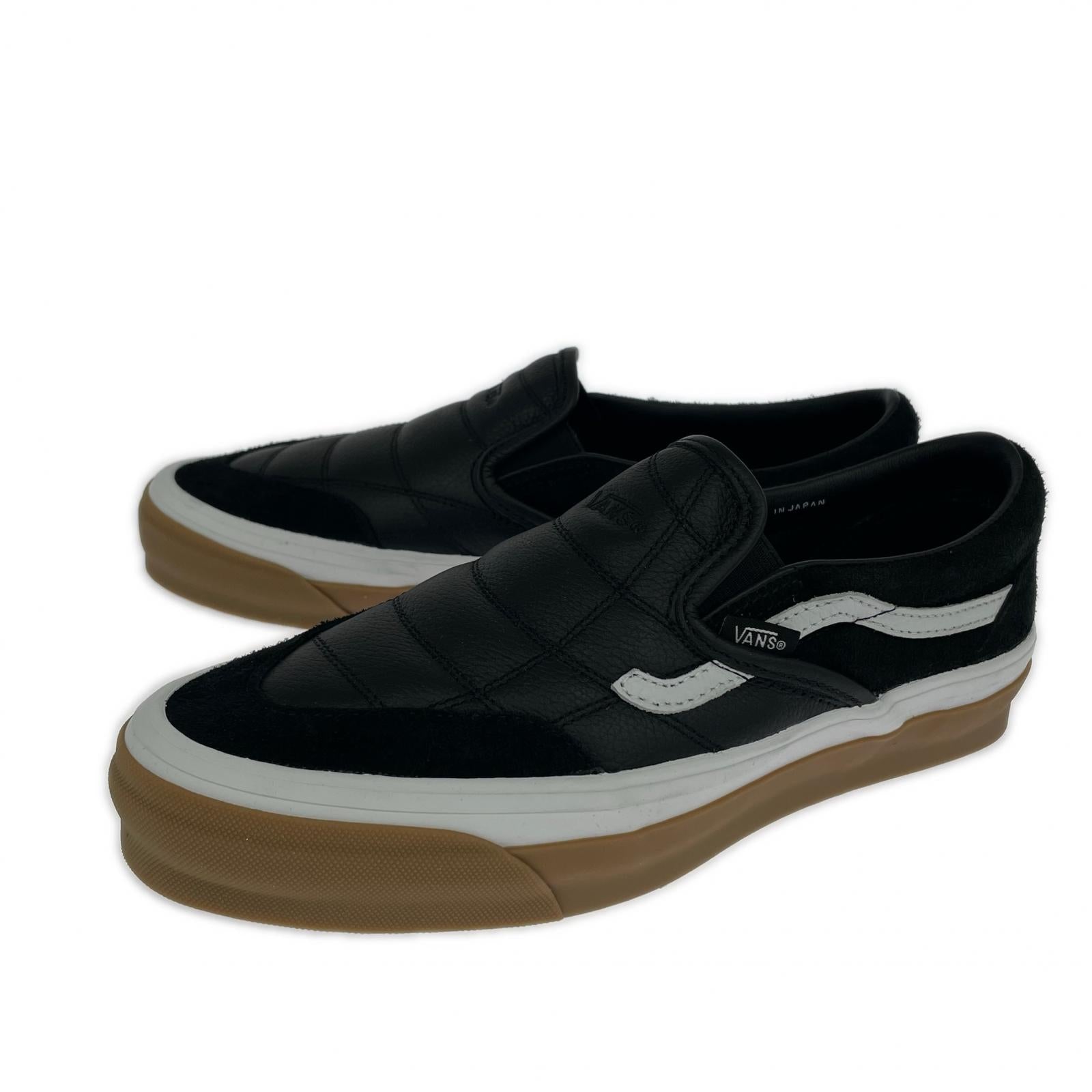スニーカー VANS LX Classic Slip-On 98 SP (26) 26cm (US8 UK7 1/2 EU42) ブラック