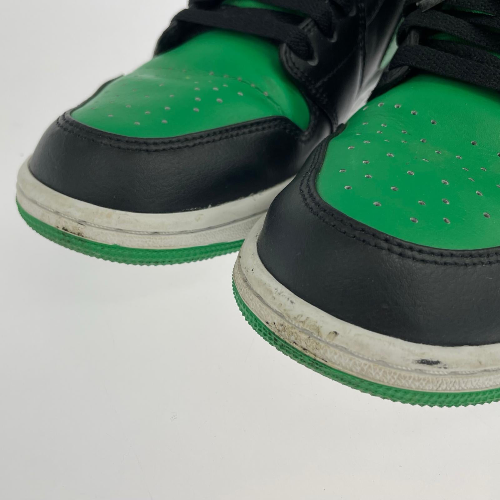 スニーカー NIKE Air Jordan 1 Low LuckyGreen 553558-065 (27.5) 27.5cm (US9 1/2 UK9 EU45)