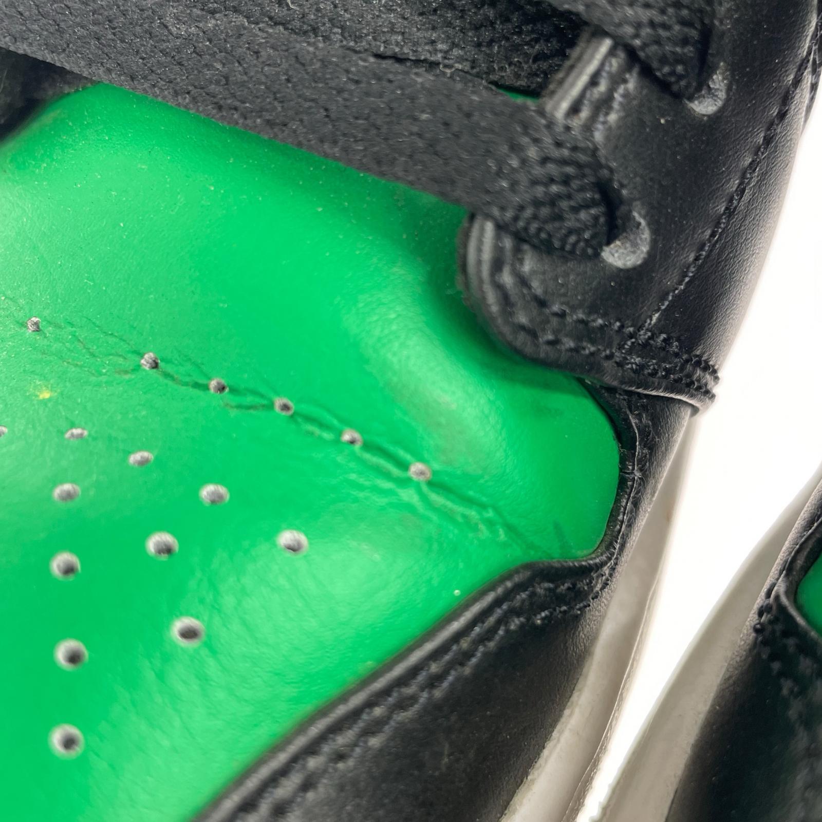 スニーカー NIKE Air Jordan 1 Low LuckyGreen 553558-065 (27.5) 27.5cm (US9 1/2 UK9 EU45)