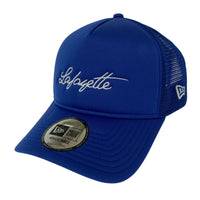 キャップ LFYT × NEW ERA メッシュ ロゴ 青 ブルー
