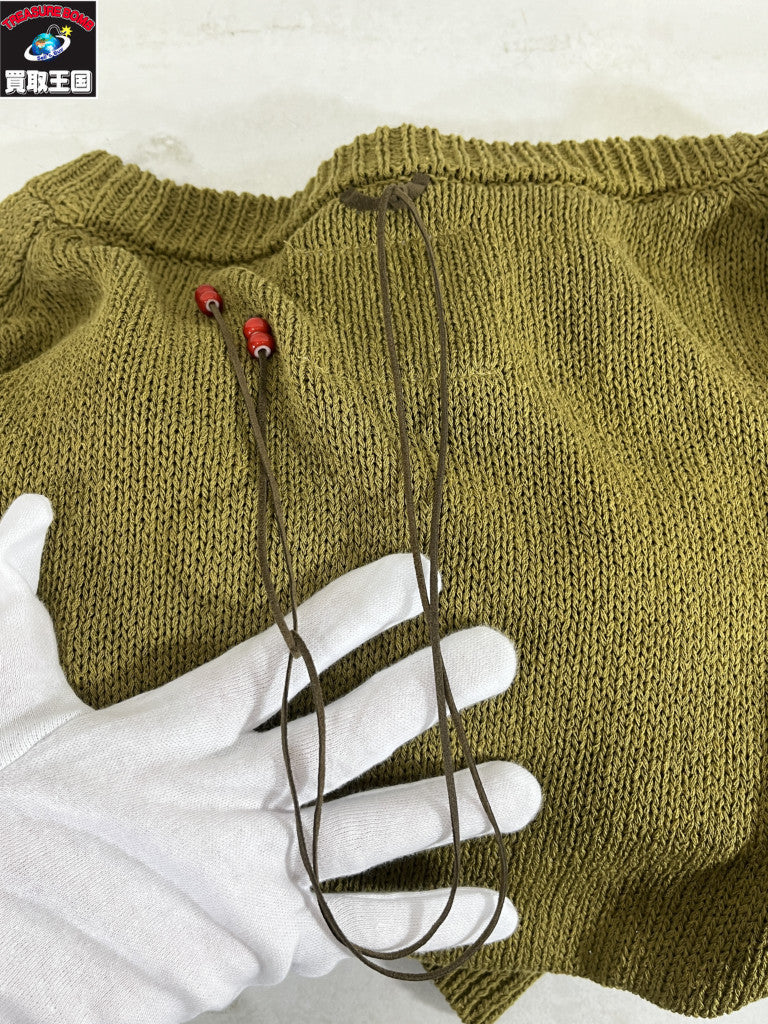 ニット 25AW UV NECK KNIT 1
