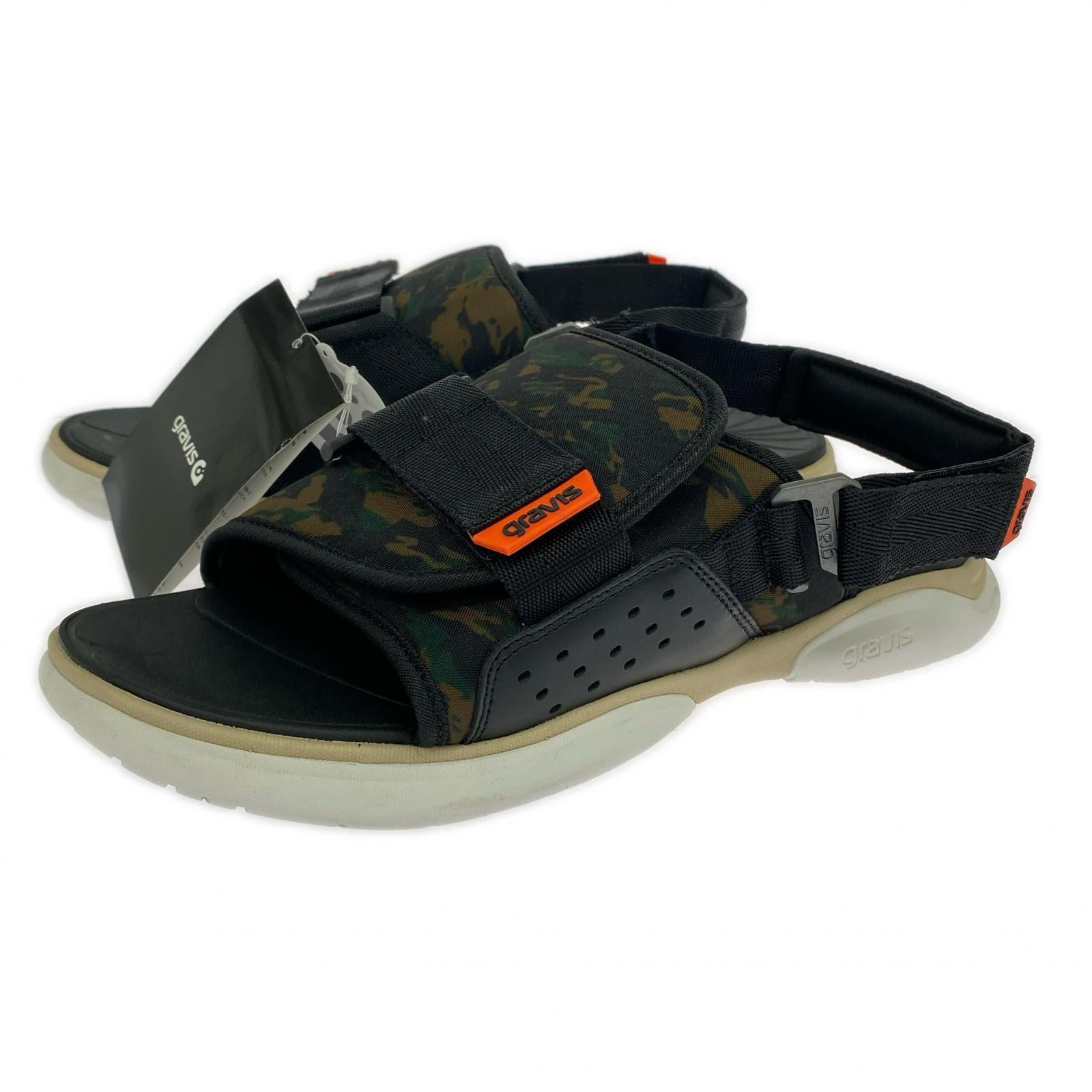サンダル CARDIFF JP CAMO 迷彩 29cm 29cm (US11 UK10 1/2 EU48) ブラック