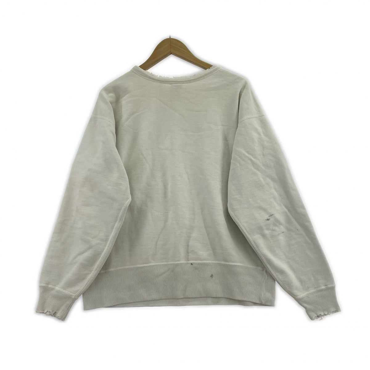 スウェット BJ CREW NECK SWEAT YOUNG S WHT S ホワイト
