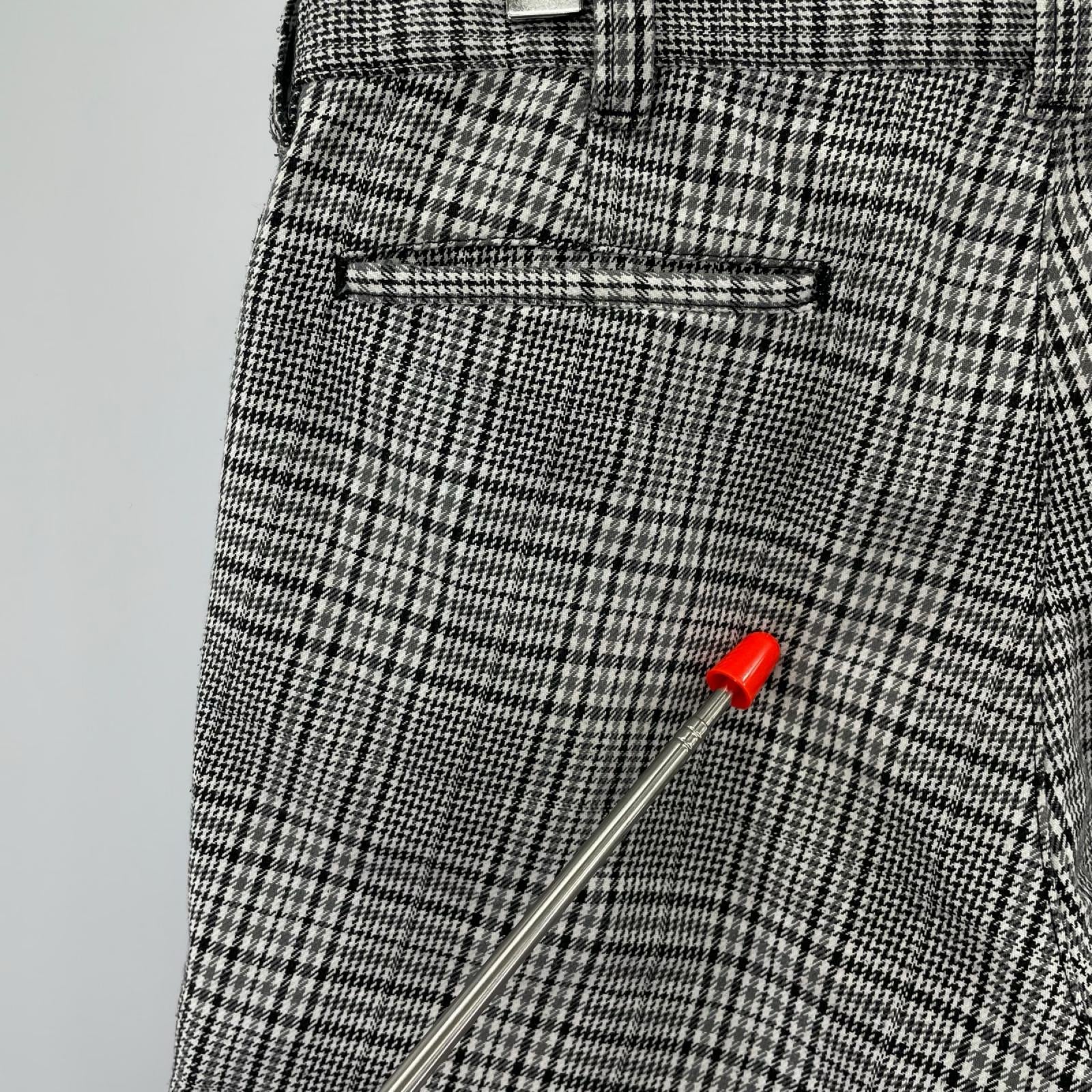 パンツ 18SS WORK PANT GREY PLAID (W32) 30