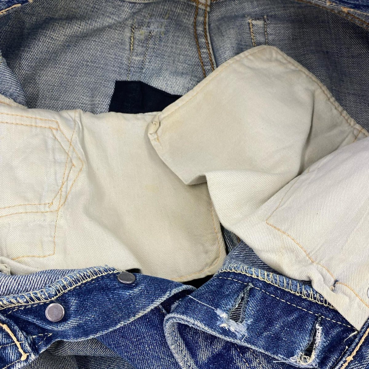 デニムパンツ BIGE 501 W28 ブルー