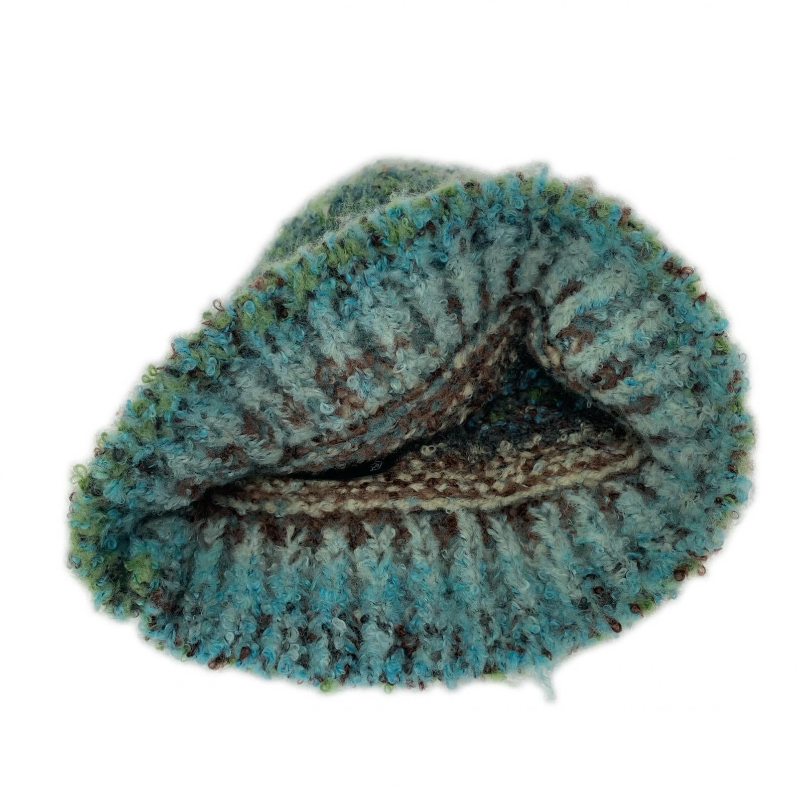 ニットキャップ TEXTURED YARN SKULLCAP マルチカラー マルチカラー