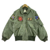 ジャケット HOUSTON フライトジャケット CWU-36/P M カーキ