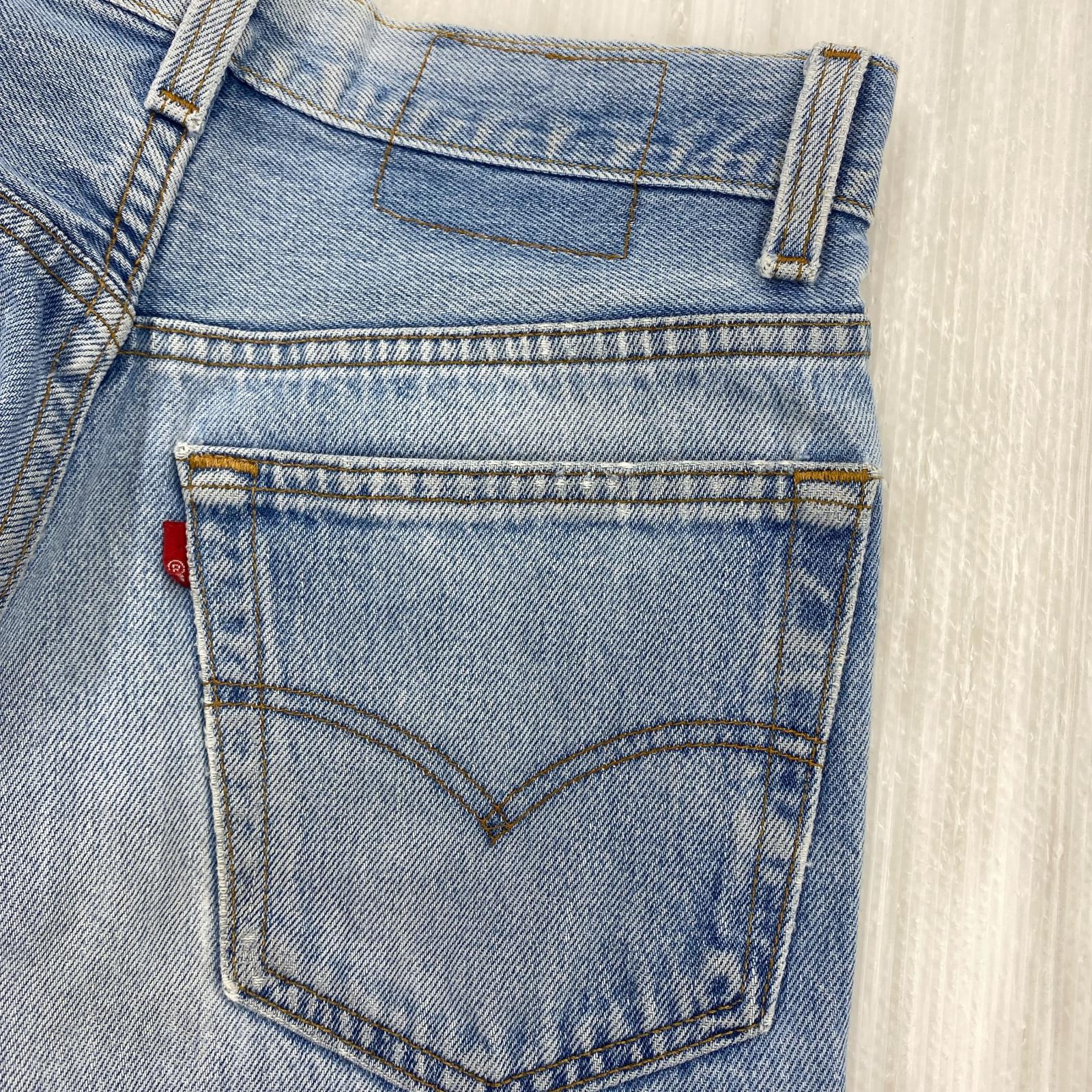 デニムパンツ 90ｓ 501 31x36 RBL USA製 ブルー