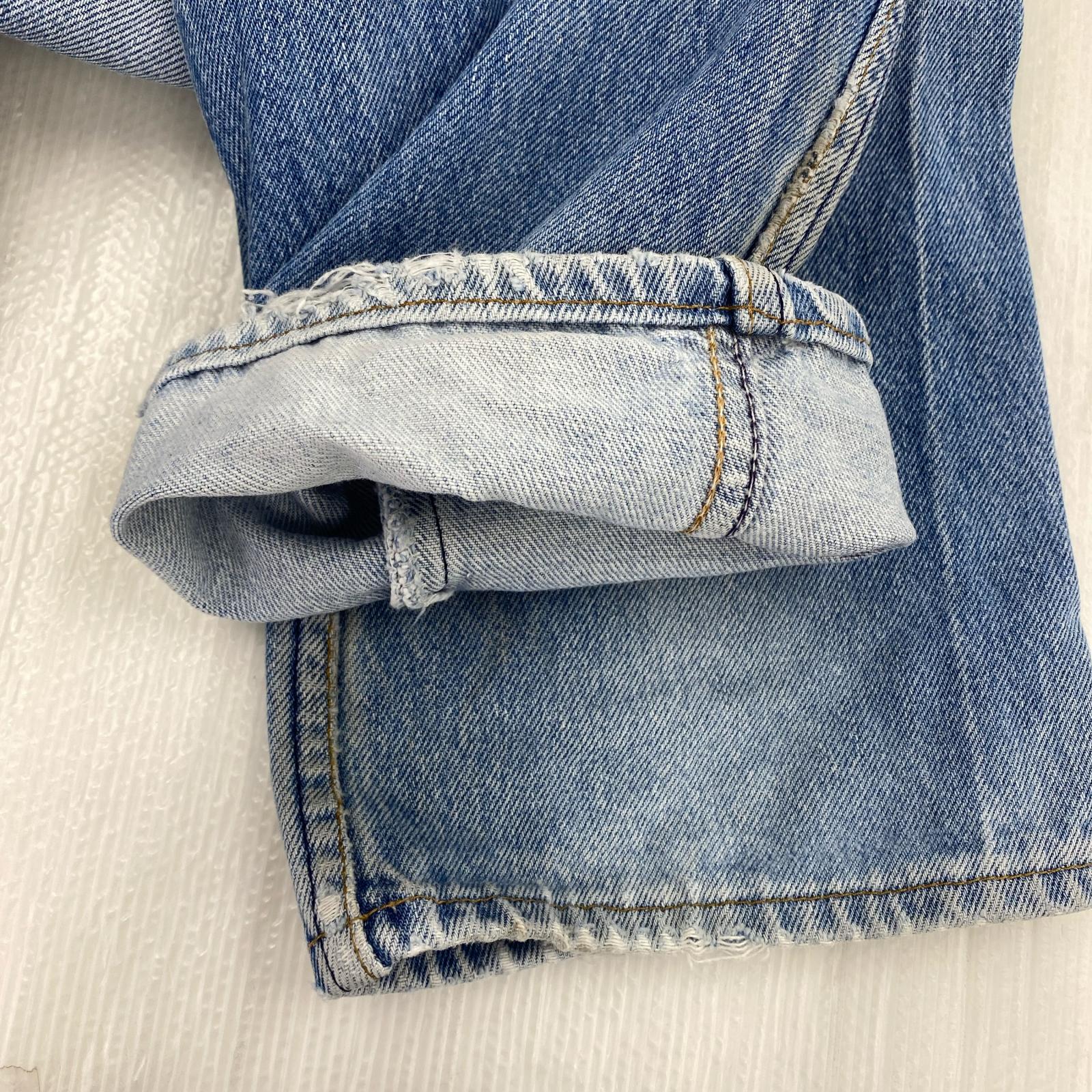 デニムパンツ 90ｓ 501 31x36 RBL USA製 ブルー