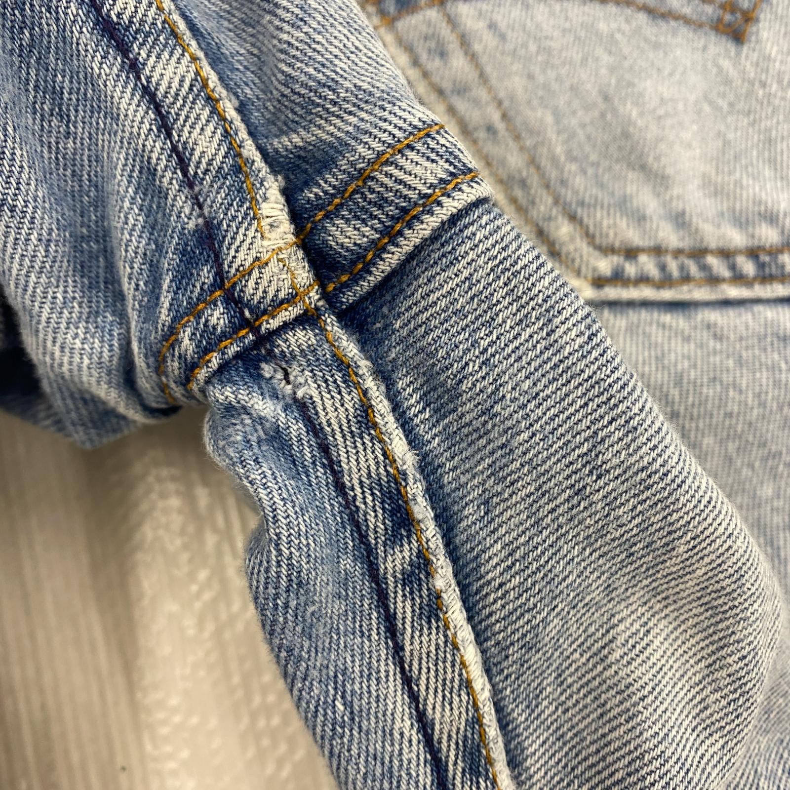 デニムパンツ 90ｓ 501 31x36 RBL USA製 ブルー