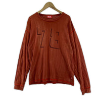 長袖Ｔシャツ 78 赤 S レッド