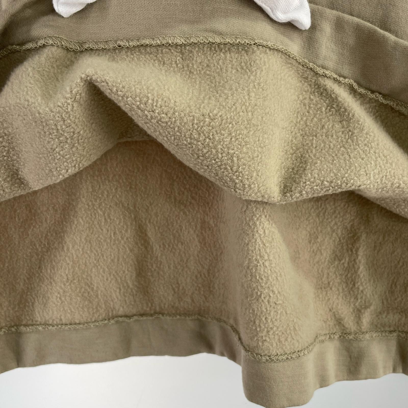 スウェット ELASTIC HIGH GAUGE SWEAT HALF ZIP 3 ベージュ