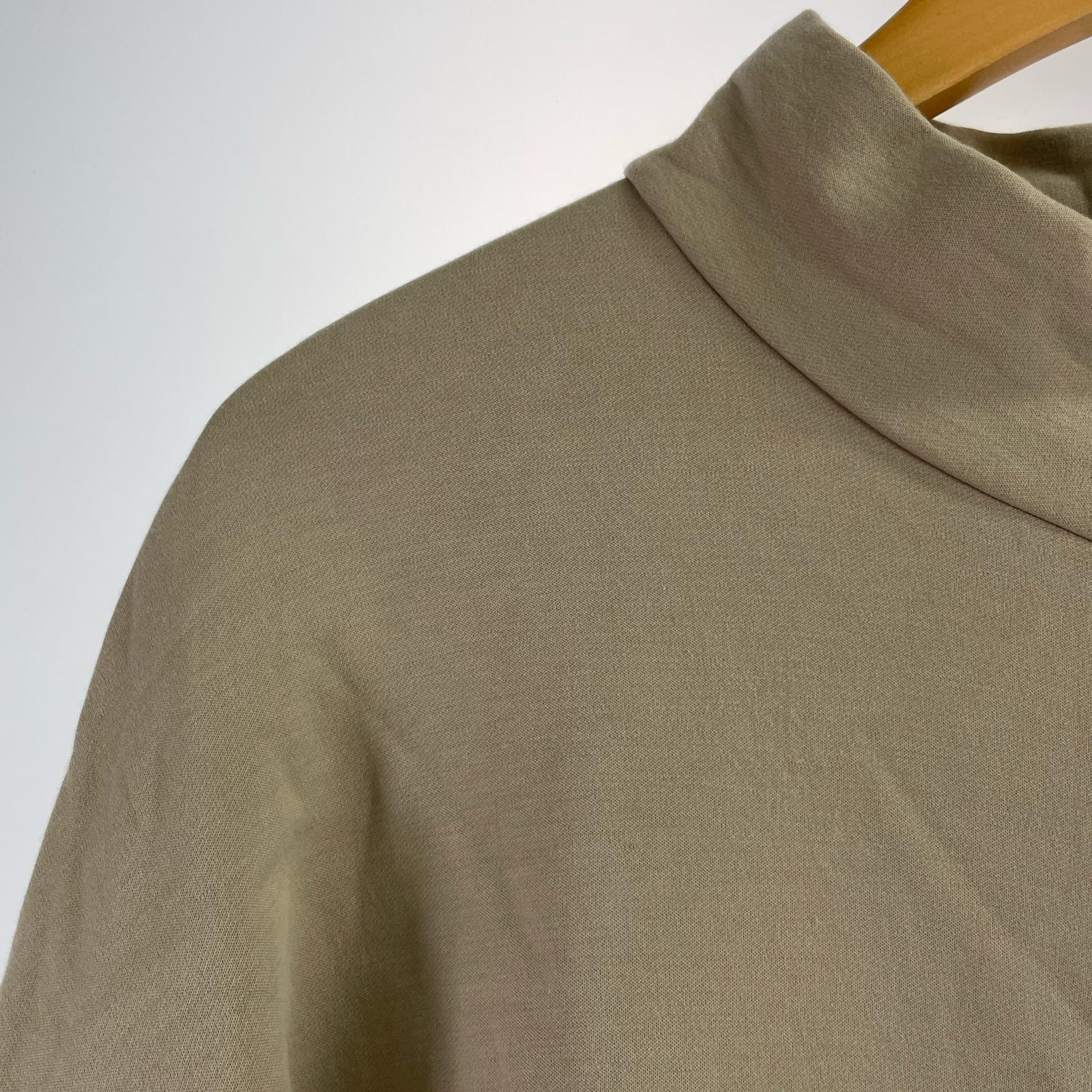 スウェット ELASTIC HIGH GAUGE SWEAT HALF ZIP 3 ベージュ