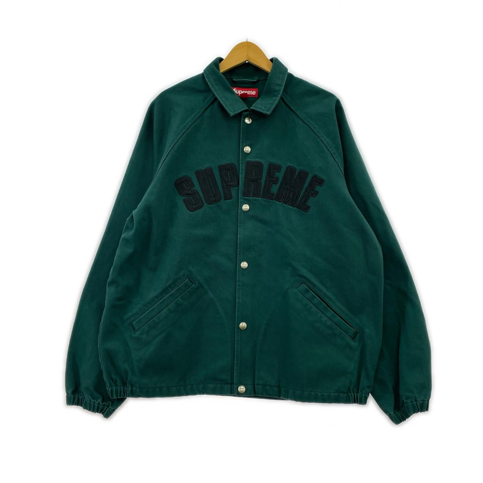 ジャケット ARC DENIM COACHES JACKET GREEN (M) M グリーン