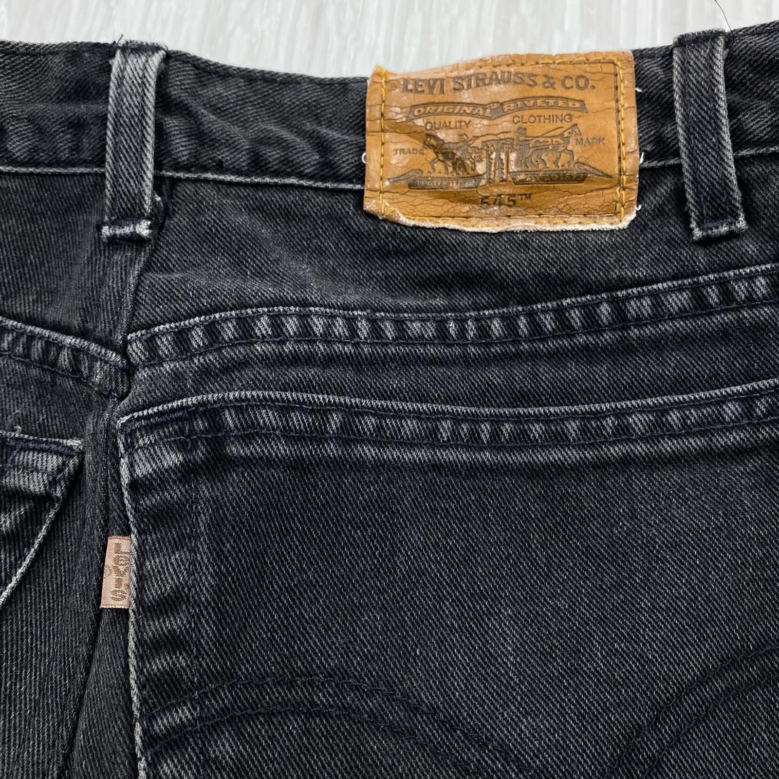 デニムパンツ 545 W30 ブラック ブラック