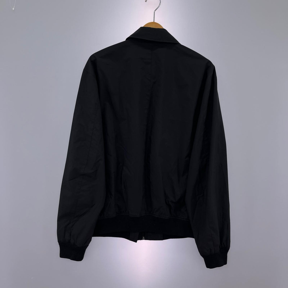 ジャケット スイングトップ 黒 M ブラック