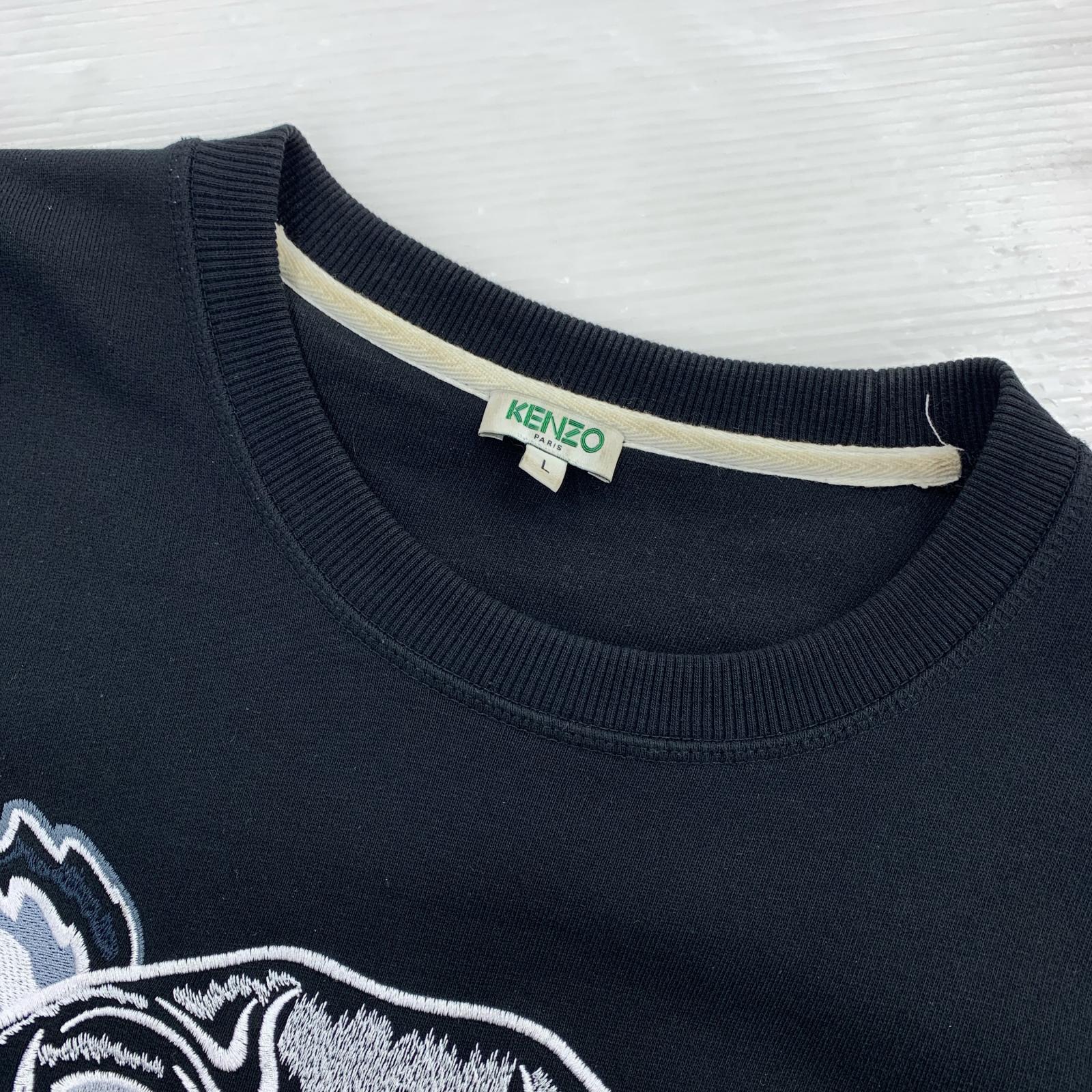 スウェット TIGER SWEATSHIRTS BLK (L) L ブラック