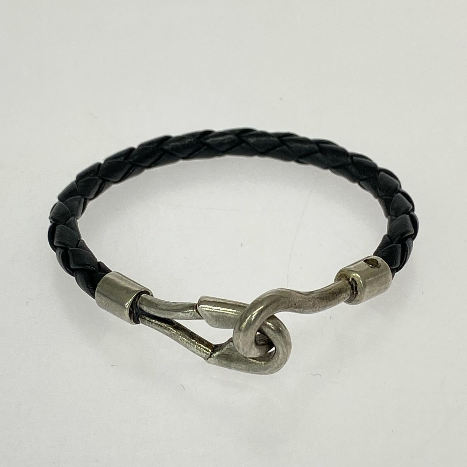 ブレスレット JAME HOME MADE レザーブレスレッド ブラック