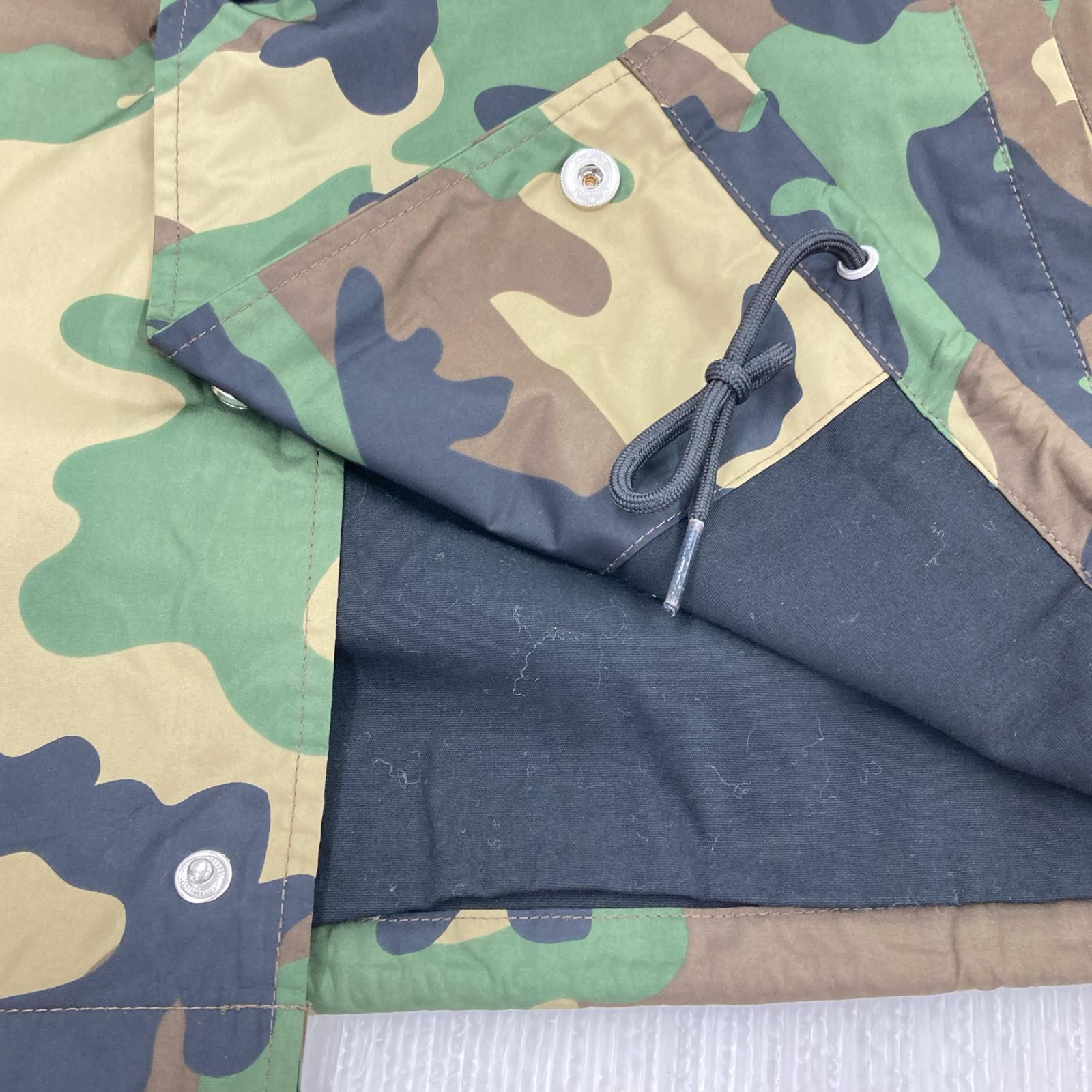 ジャケット STUSSY CAMO CRUIZE COACH JACKET 115402 (M) M