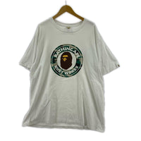 半袖Ｔシャツ A BATHING APE Woodland Camo Busy Works Tee 白 (2XL) ホワイト