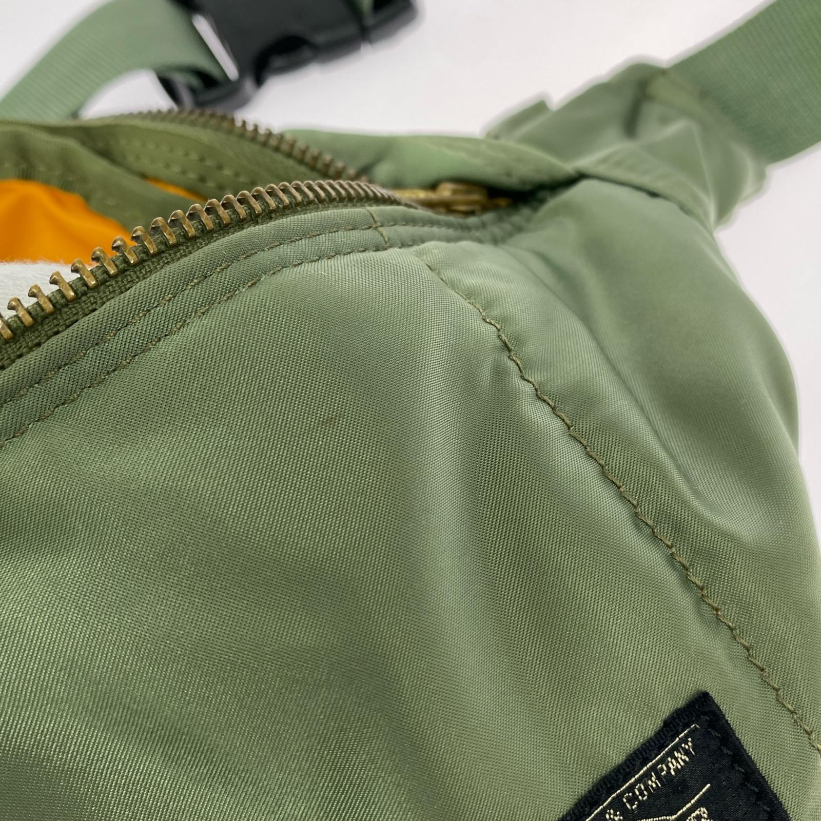 ボディバッグ PORTER TANKER ボディバッグ セージグリーン