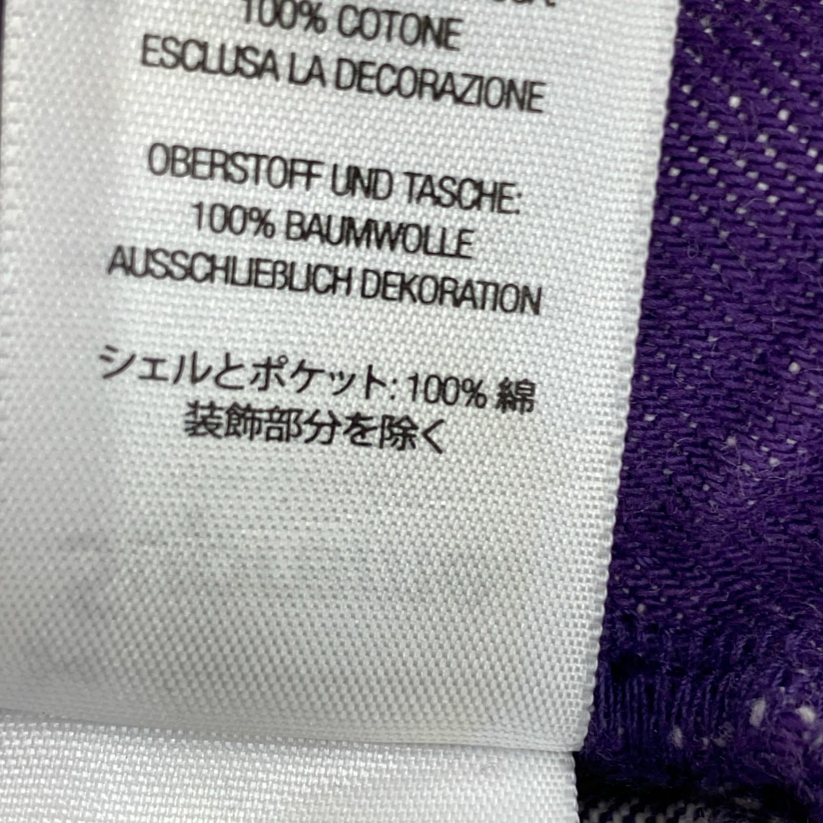 デニムパンツ Baggy Jean purple (34)