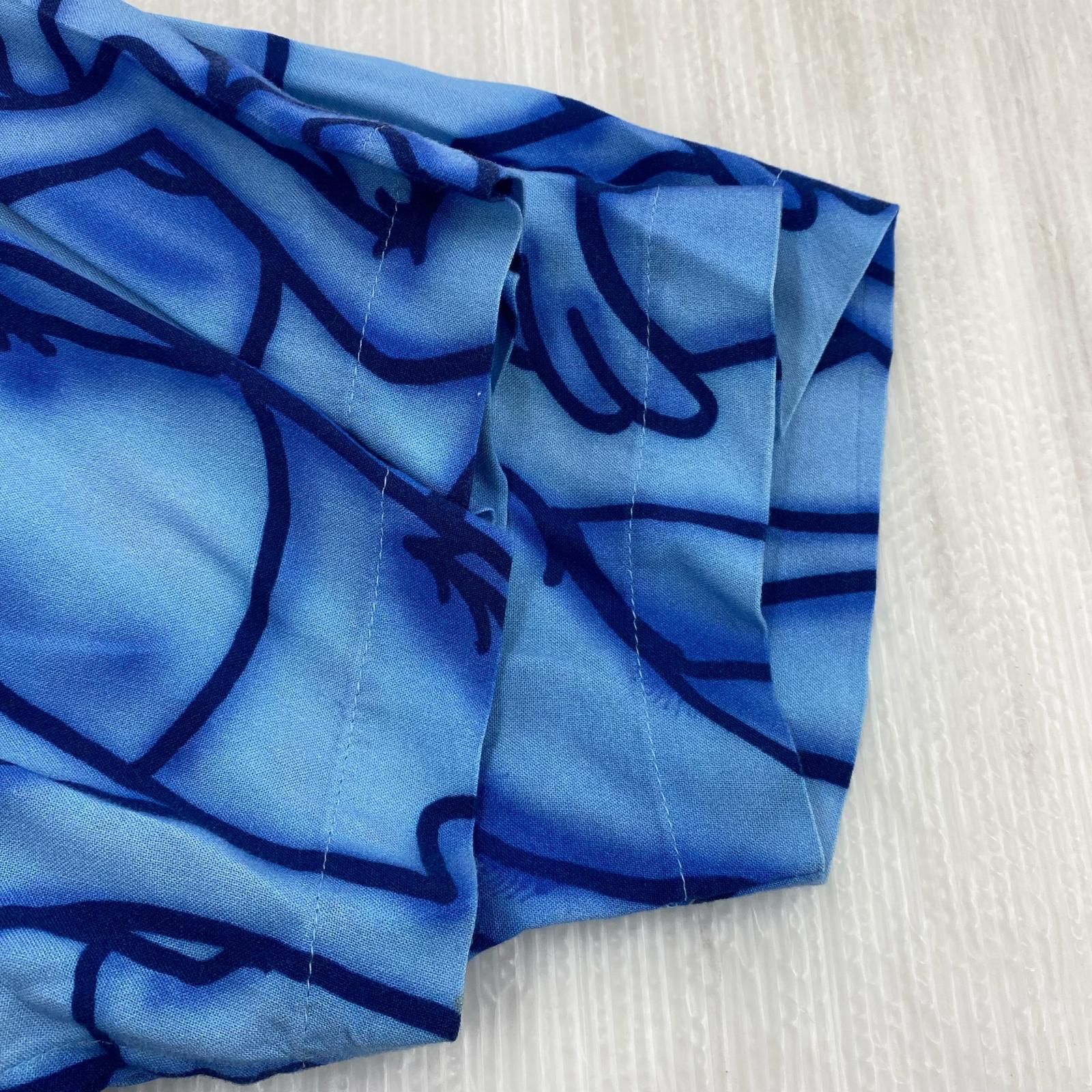 半袖シャツ 21SS dancing rayon S/S シャツ 青 (M) M ブルー