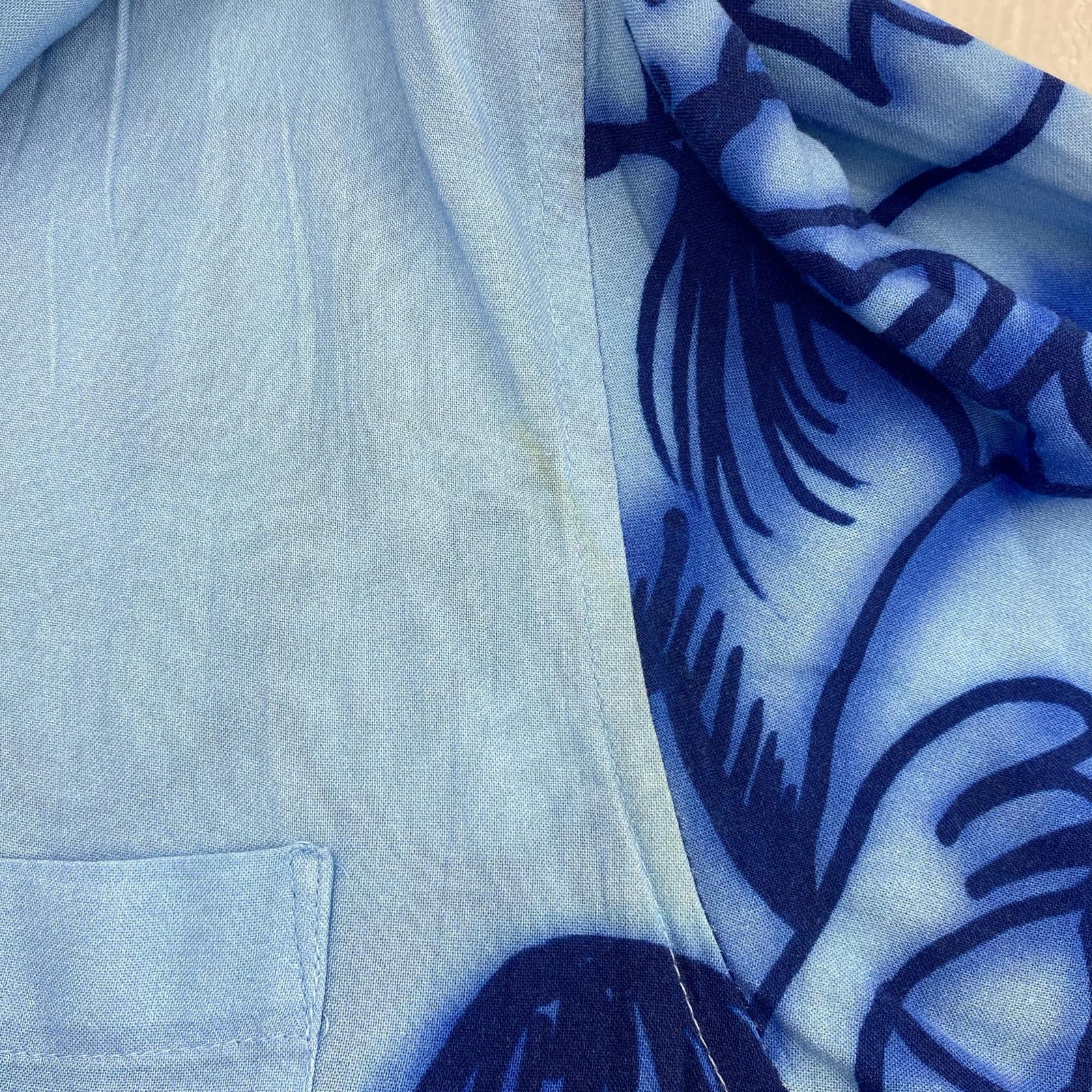 半袖シャツ 21SS dancing rayon S/S シャツ 青 (M) M ブルー