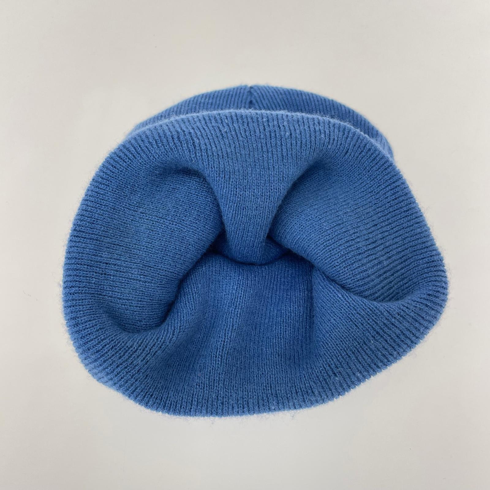 ニットキャップ ×NIKE SNAKESKIN BEANIE BLUE ブルー