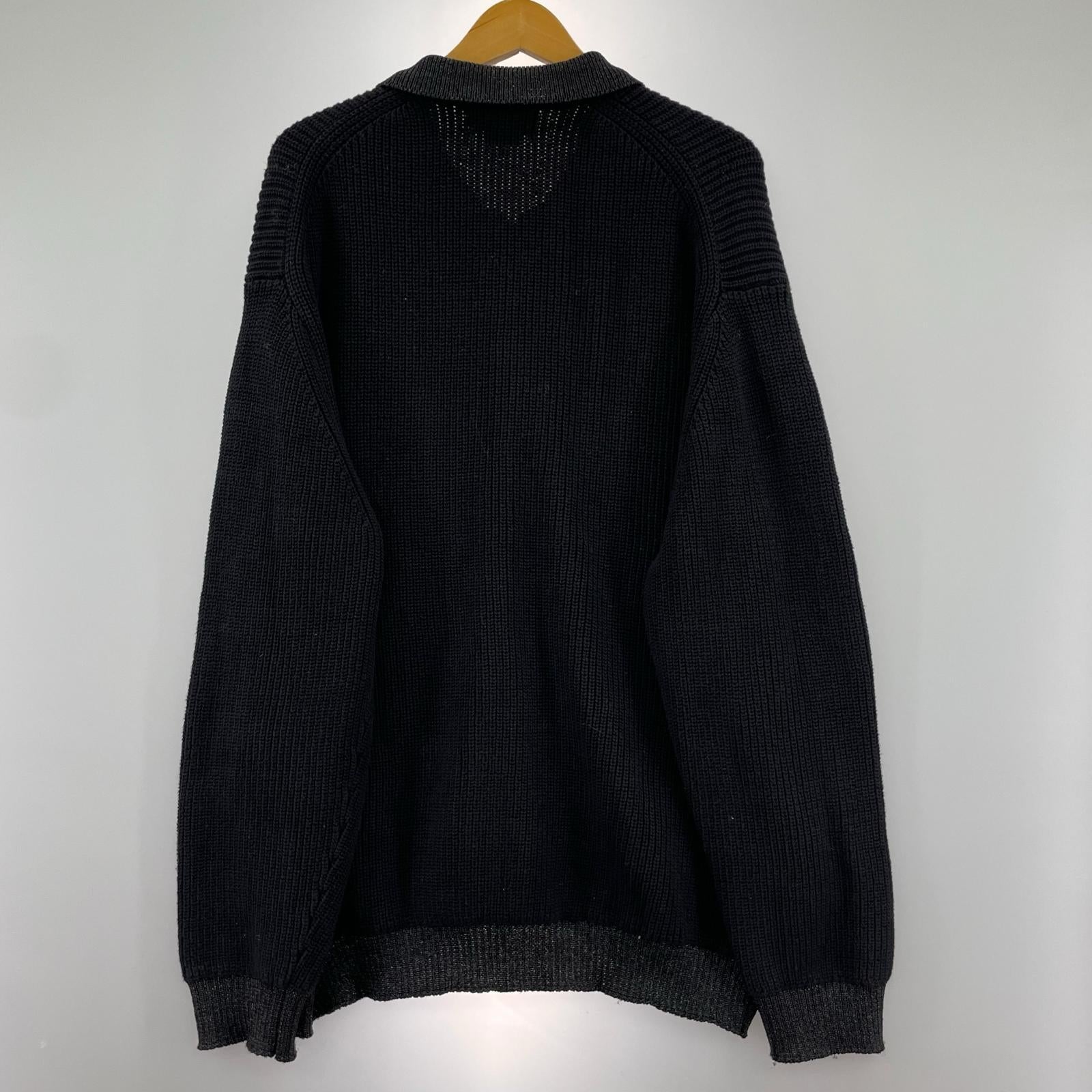ブルゾン 24SS Lame zip up cardigan XL LL ブラック