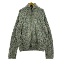 ブルゾン ARAN ZIP SWEATER M マルチカラー