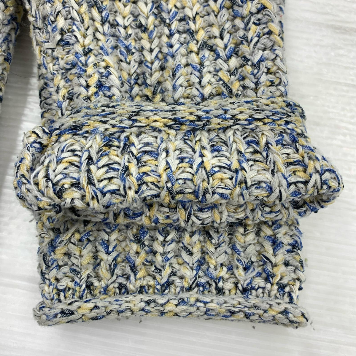 ブルゾン ARAN ZIP SWEATER M マルチカラー