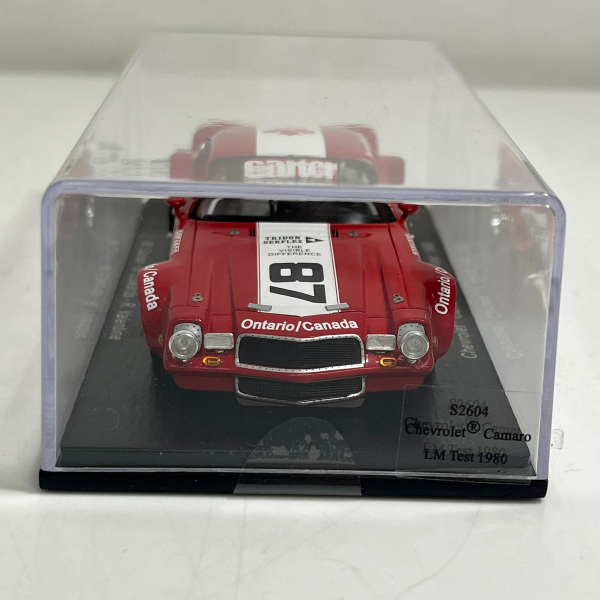 Chevrolet Camaro Le Mans Test 1980 スケールカー