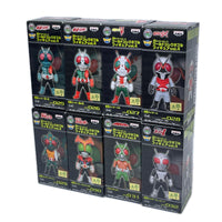 仮面ライダー コレクタブル Vol.4 全8種セット 仮面ライダーシリーズ/仮面ライダー/	仮面ライダーV3/仮面ライダーX/仮面ライダーアマゾン/仮面ライダーストロンガー/仮面ライダー（スカイライダー）/仮面ライダースーパー1 バンプレスト フィギュア/グッズ