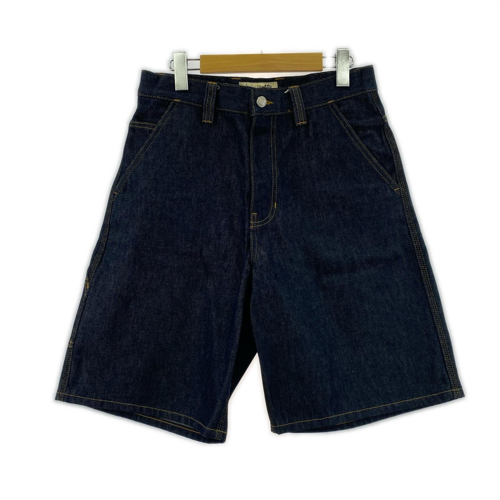 ショートパンツ 25SS デニムショーツ (W28) 28 ネイビー