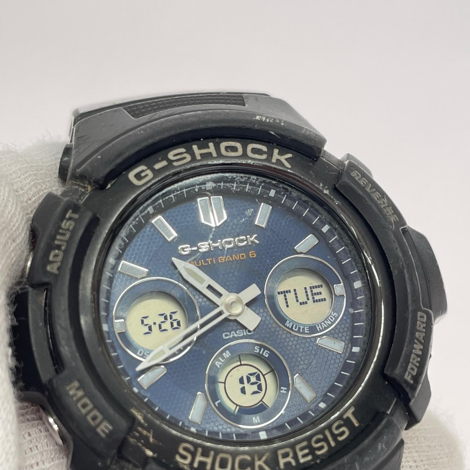 腕時計 AWG-M100SB ブラック