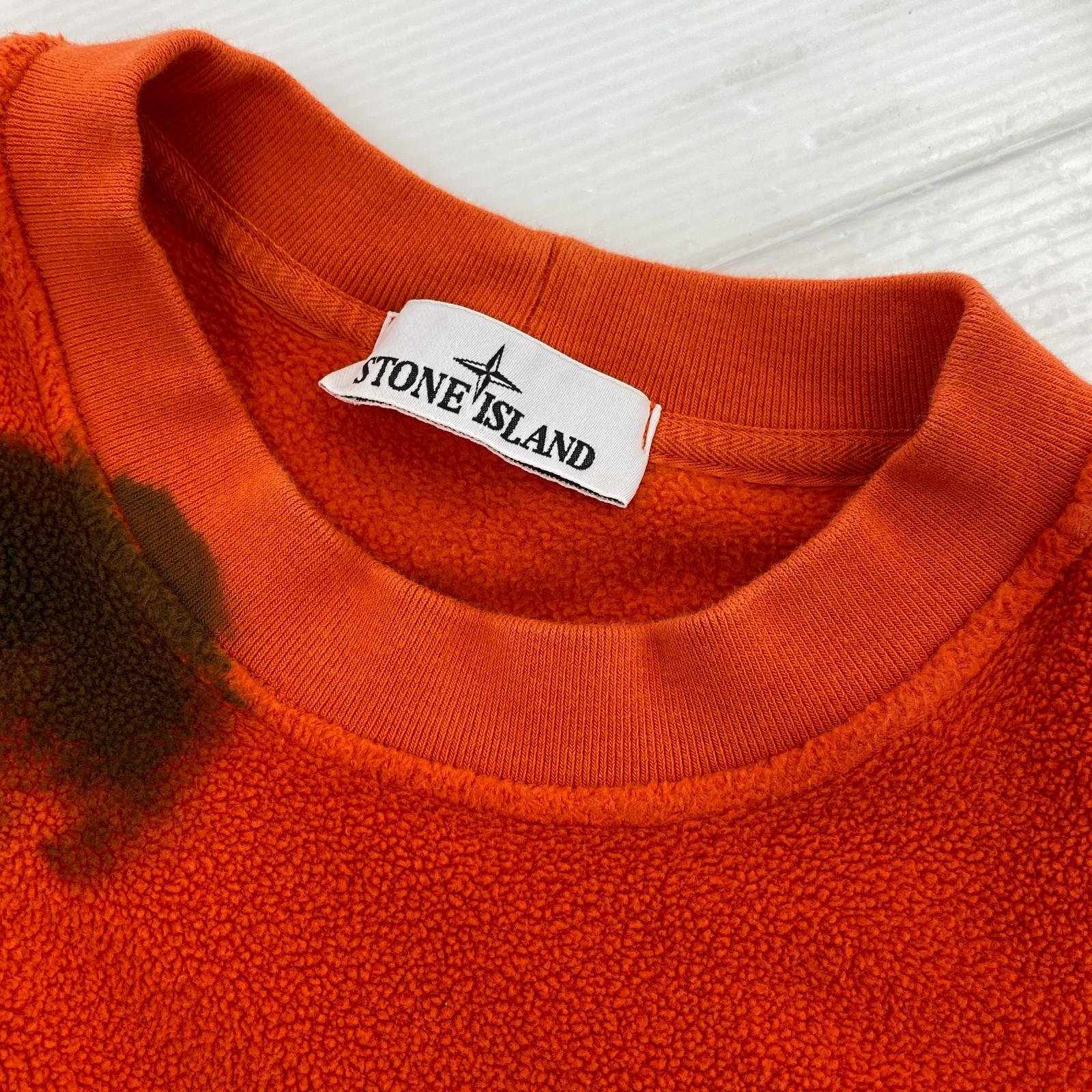 スウェット FLEECE SWEATSHIRT ORANGE XL LL