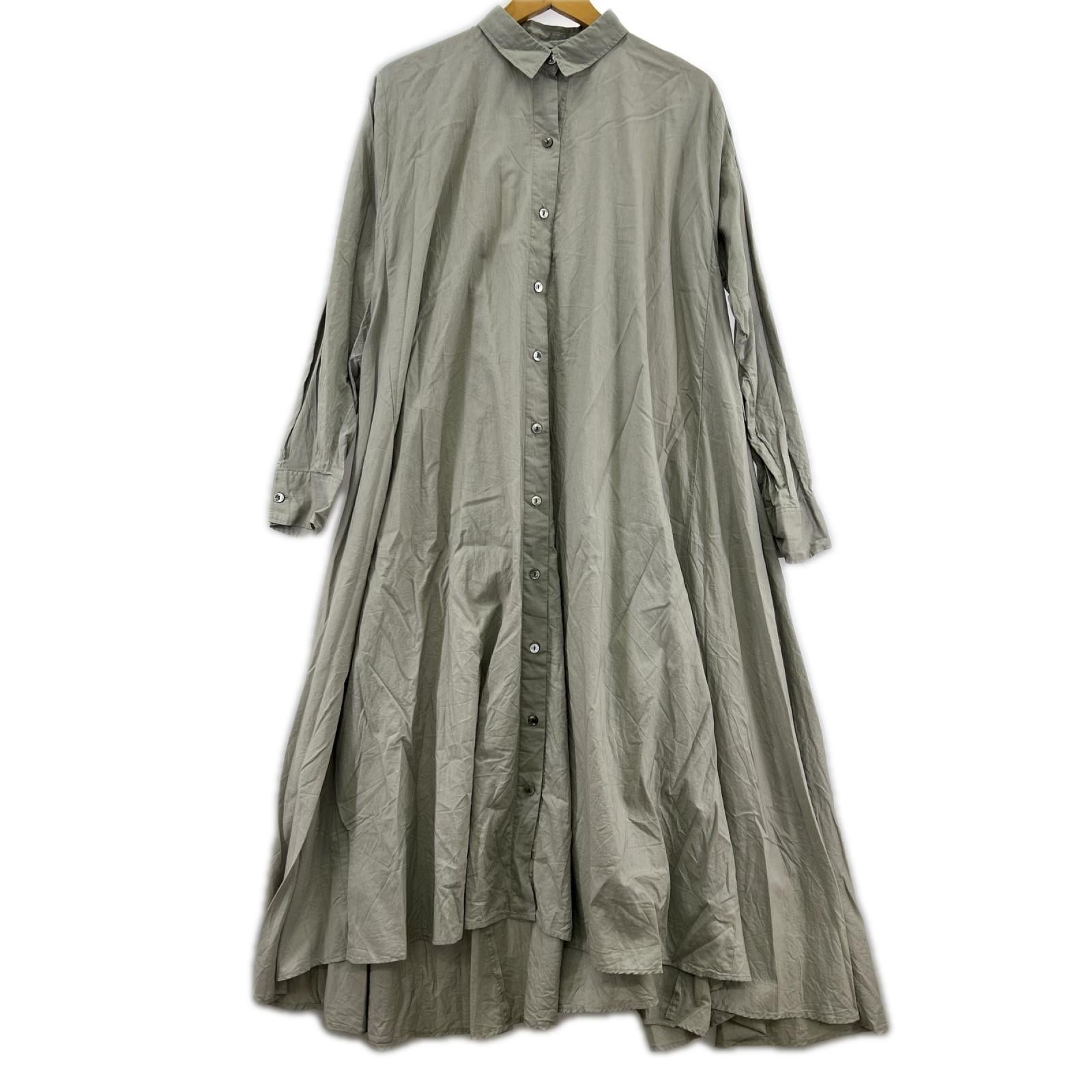 ワンピース ﾛﾝｸﾞｼｬﾂﾜﾝﾋﾟｰｽ グレー