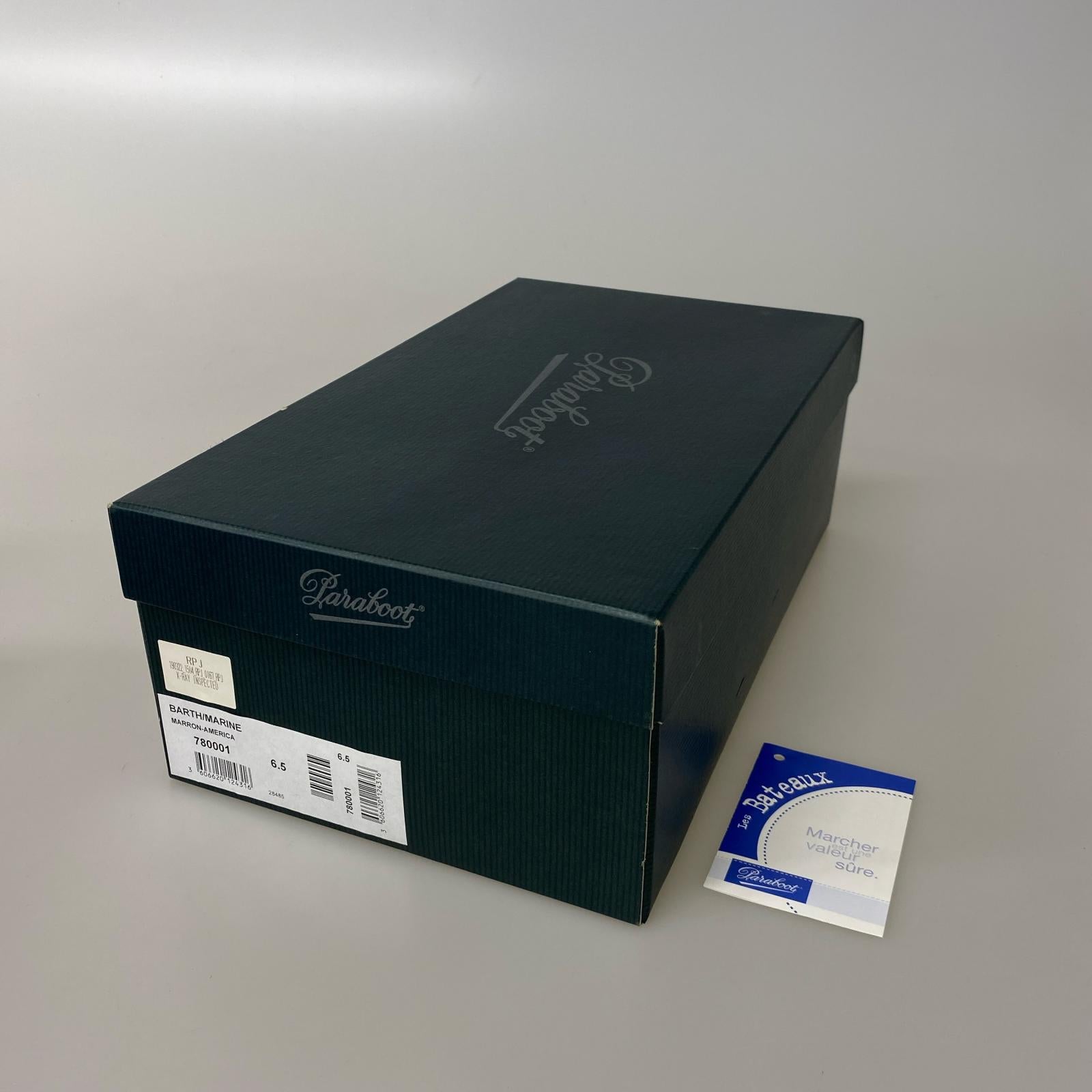 シューズ BARTH MARINE MARRON 6.5 ブラウン
