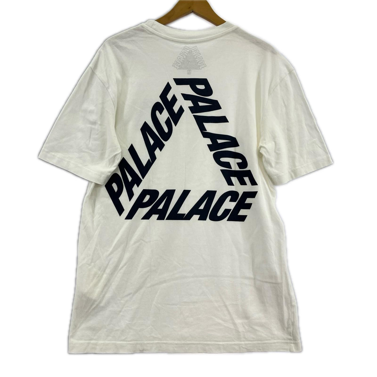 半袖Ｔシャツ PALACE Skateboards ﾊﾞｯｸﾌﾟﾘﾝﾄﾛｺﾞTee 白 (M) M ホワイト